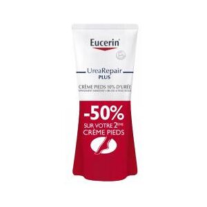 Eucerin Urearepair Plus Crème Pieds 10% Urée Lot de 2