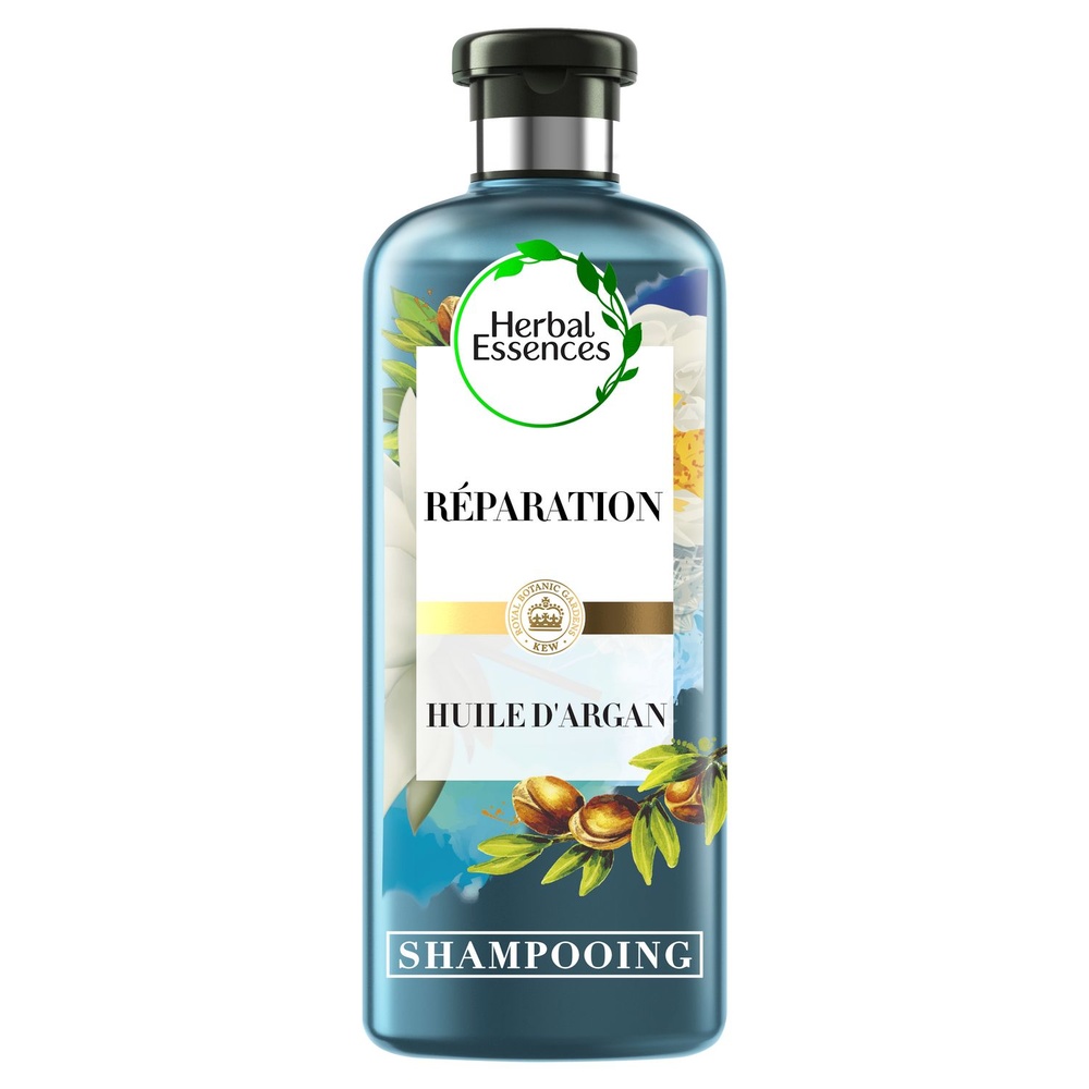 herbal essences Shampoing Herbal Essences Pure Shampoing Huile d’Argan Réparation