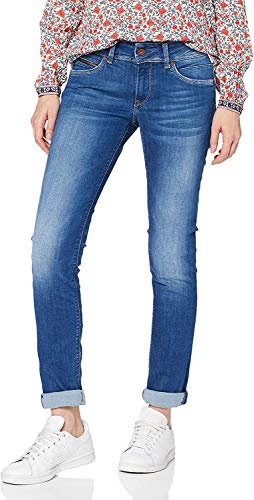 Pepe Jeans New Brooke Jeans Jeans Femme Bleu (Denim D45)
