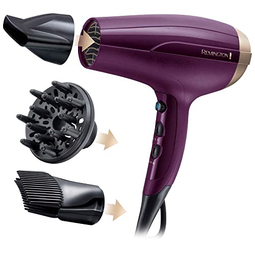 Remington Sèche-cheveux Ionique rapide & Volume, Your Style (2300W, léger,