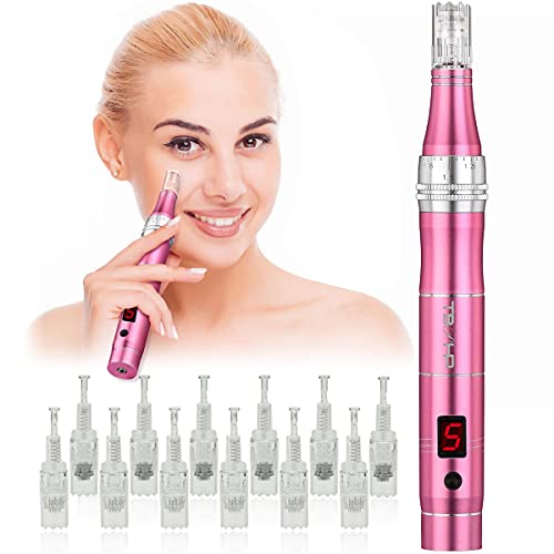 TBPHP M1 DermaPen Professionnel Micro Aiguille 0.25-2.0mm Écran LCD Avec