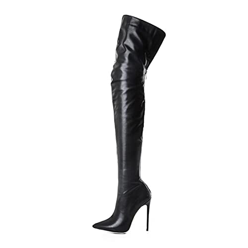 Bottes Femme Sexy Taille 43 Pointu High Zipper Over Boots