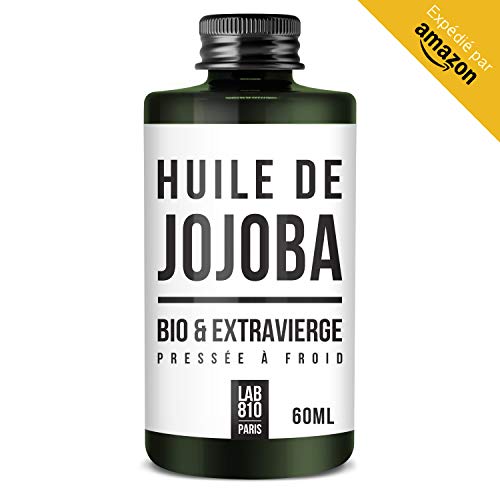 HUILE DE JOJOBA BIO 100% Pure et Naturelle, Pressée à