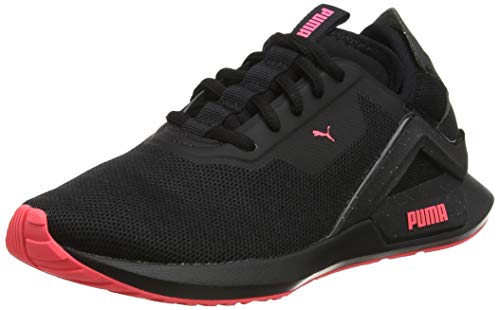 Puma Rogue X Knit WNS, Running Femme, NoirUK (Puma Black-Pink