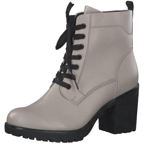 Marco Tozzi Bottines à Lacets pour Femme 2-2-25204-29, Ivory Comb,