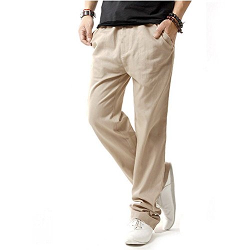 Hoerev - Pantalons décontractée de plage été - Homme -