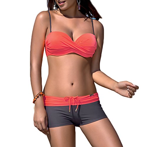 GTKC Femmes Filles Maillots De Bain Mode Sexy Push up