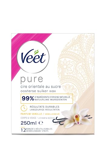 Veet PURE - Cire Chaude au Sucre et Vanille -