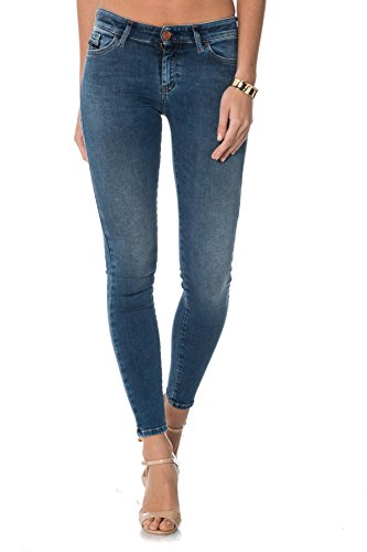 Diesel Slandy, Jean Slim Femme, Blau (Blau 01), W28/L32