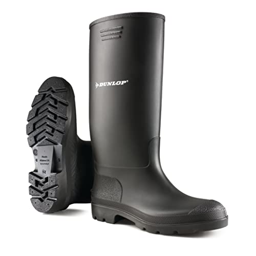 Dunlop Pricemastor, Bottes de Pluie Mixte Adulte, Noir (Black), 38