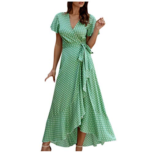 DAY8 Robe Longue Femme Été Boheme Fluide Robe de Plage
