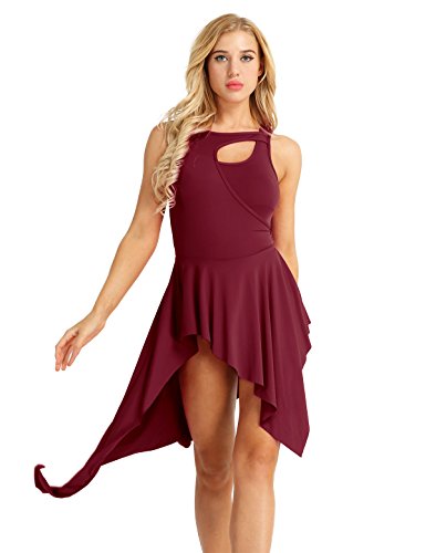 iiniim Femme Robe De Danse Classique Latine Jazz Ballet Justaucorps