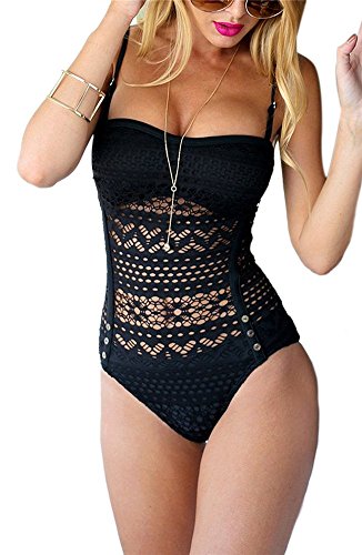 Très Chic Mailanda Femme Sexy Maillots de Bain en Dentelle