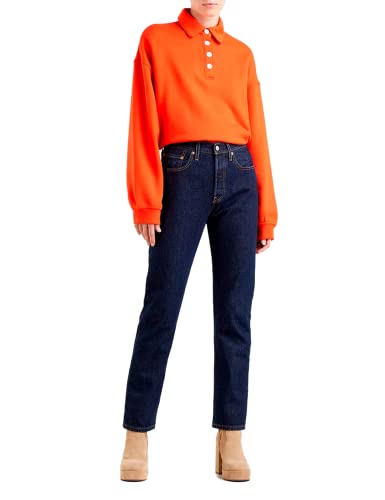 501 Jeans for Women Femme Deep Breath (Bleu) 27 30