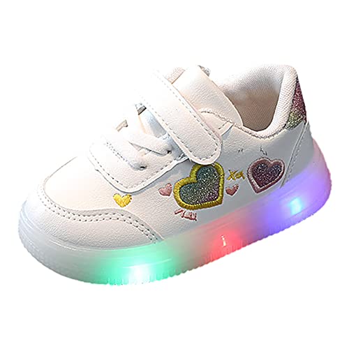 Bout Classique Fille Chaussures de bébé à LED Chaussures décontractées