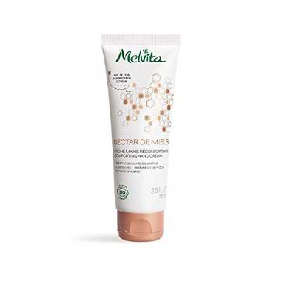 Melvita Crème Mains Réconfortante Nectar de Miel de Thym Bio Tube, 75 ml