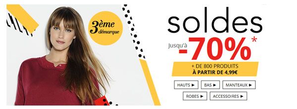 soldes camaieu