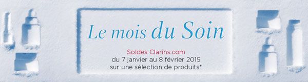 soldes clarins