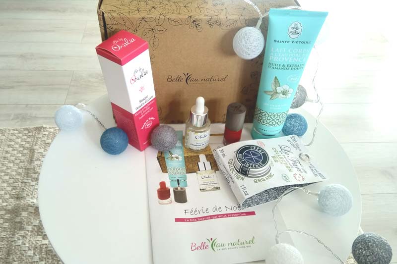 Belle au naturel : mon avis sur la box de décembre