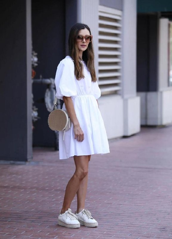 robe bouffante blanche